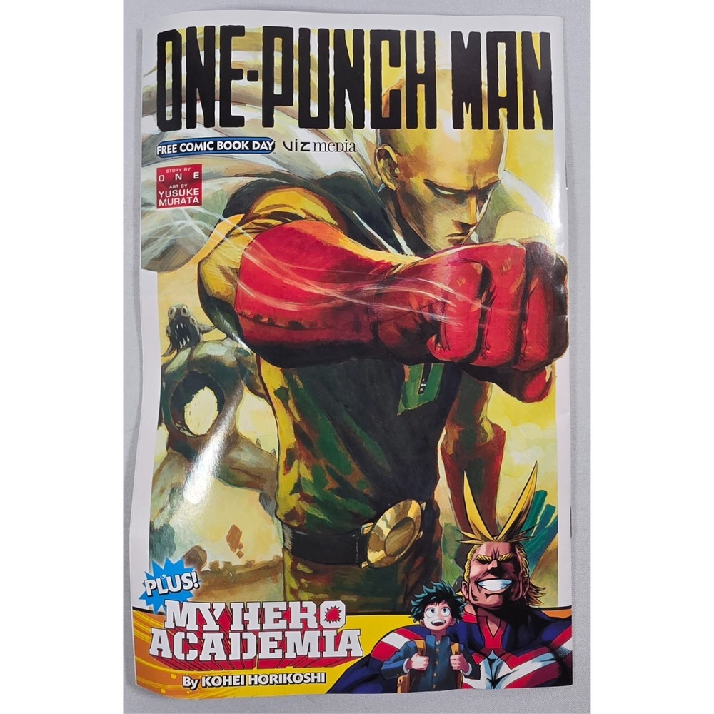 One-Punch Man + My Hero Academia FCBD 2016 Viz Media Free Comic Book Day